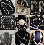 Necklace Elegant Crystal Pearl Jewelry Suit Accessories Ornaments Sweater Chain✨