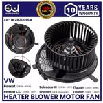 HEATER BLOWER MOTOR FAN FOR VW PASSAT 2005-2014 CC SCIROCCO SHARAN TIGUAN TOURAN