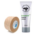 Curaderm BEC5 Cream and FREE Micropore Tape with FREE Shipping inside U.S.