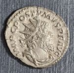 Roman Coin, Postumus, AD 260-269, Billon Antoninianus,  Sear No 10934, RIC 299