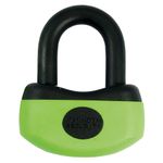 Mammoth Thatcham 13mm Mini Motorcycle Motorbike U-Disc Lock Free Reminder Cable