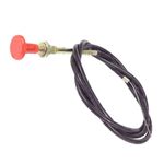 Red 1.5M Pull To Stop Engine Fuel Cut Off Cables For 1/2  84059 UK