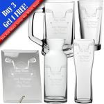Personalised Engraved Sports Award Golf Trophy, Various Glasses, Gift Boxed