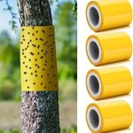 1 Roll Double Sided Sticky Insect Barrier Tape Garden Tree Pest Control
