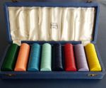Poker Chips In a Finnigans Of Manchester Case