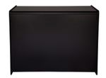 BLACK  1200mm COUNTER  + LARGE SHELF+ RETAIL DISPLAY SHOP FITTINGS TILL