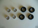 1/43rd scale  Wolfrace wheels by K&R Replicas