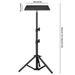 Projector Tripod Stand Foldable Tripod Projector Bracket Adjustable Height UK`