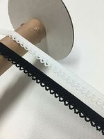 Picot 10mm Scallop Decorative Edging Light Lingerie Underwear Knicker Elastic 