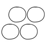 4pcs Elastic Bands Replacement, Microphone Shock Mount Rubber Ring Shock Mount