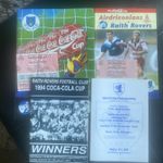 SCOTTISH LEAGUE CUP FINAL 1994 Raith Rovers v Celtic, collection, programmes 