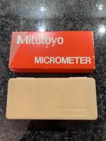 Mitutoyo 0-25mm 0.01mm Micrometer (Boxed) 103-137 **Excellent, Hardly Used**