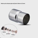 51mm To 60mm Motorcycle Exhaust Pipe Adapter Reducer Muffler Connector