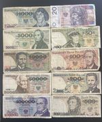Set Of 10 Banknotes Poland 🇵🇱