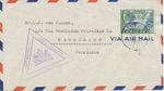 Curacao 1942 10 C EF a. Kab.-Lupo-Bf by "Willemstad" N. "Maracaibo" VENEZUELA