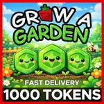 🌴 Grow a Garden | 1000 Tokens | CHEAPEST + FASTEST