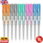 5/10 pcs Sterile Piercing Needles Surgical Steel Ear Nose Navel Body Tool UK