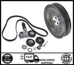 FITS FOR Ford Mondeo Mk3 2.0 2.2 TDDi TDCi [2000-2007] Crankshaft Pulley Kit