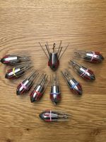 10x6oz 6 wire clip tail Namix style sea fishing leads, Heavy duty wires.