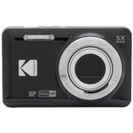 Kodak FZ55 Digital Camera Black - Pixpro -  5X Optical Zoom - Full HD Video