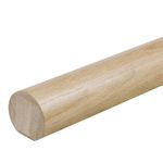 Richard Burbidge 54mm Round Wall Handrail Mopstick - Choose Length & Finish