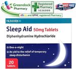 One a Night Sleep Aid 50MG Numark x20 (Nytol Alternative ) | MAX 1 PER PERSON
