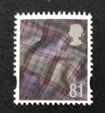 GB 2008 MNH REGIONAL DEFINITIVE SCOTLAND 81p S122