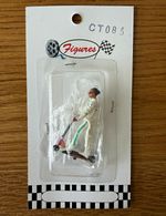 Lewis Hamilton Skate scooter figure 1:43 Cartrix