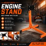 450kg Heavy Duty Swivel Transmission Gearbox Mount Support Engine Stand 1000lb