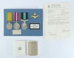 WWII Medals RAF Defence British BWM KGVI Air Efficiency Award LAC H Norton Z16