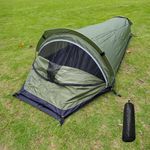 1 Person Bivy Waterproof Camping Tent Single Person Bivy Tent for Camping Hiking