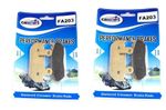 HH Set Front Brake pads for Honda CBR 600 F 91-94