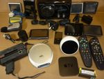 Untested Job Lot Electricals Sat Nav Sky Remotes Amazon Speaker Apple TV etc.