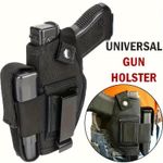 Tactical Pistol Holster, Suitable for G17/G19/M1911, Quick Pull Buckle Design