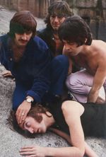 TOM MURRAY 'UNTITLED II' LIMITED EDITION BEATLES MAD DAY OUT PRINT 26/195 SIGNED