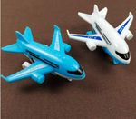 Air Bus Model Kids Children Pull Back Airliner Passenger Plane Toy Gift Random