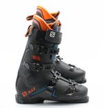SALOMON S/MAX 120 MENS SKI BOOTS UK 9.5 MONDO 28-28.5 ORANGE BLACK RRP £400 AD