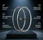 Mavic Cosmic ELITE S Alloy SILVER Wheelset 700c Rim Brake 1.7kg Shimo/M25 8-11s