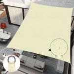 Sun Shade Sail Rectangle UV Block Canopy Waterproof for Patio Lawn Garden