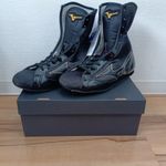 Mizuno Boxing Shoes 21GA231012 Finisher Mid Black×Black× Gold Size US8in-11in