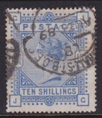 SG183 10/- Ultramarine GU(144)