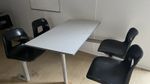 4 Seat Modular Canteen Furniture - Table & Chair Set / Coffee Table 4 Seats