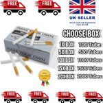 Rizla Cigarette Empty Filter Tube King Size Make Your Own By The New Concept UK