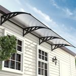 XLarge Door Canopy Awning Front Back Porch Patio Roof Rain Shelter Outdoor Shade