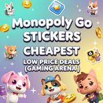 MonoPoly_Go! ALL 1⭐️ 2⭐️ 3⭐️ 4⭐️ 5⭐️ AVAILABLE NOW! ✅INSTANT SEND✅