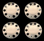 For MAN Truck Stainless Steel 22.5" Truck Wheel Trim Covers 4 Pcs