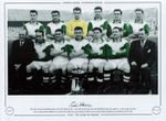 Sean Fallon Celtic 16x12 Signed Colourised,Autographed Editions, EV587