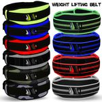 New Weight Lifting Neoprene Belt Gym Excercise Fitness Back Support S to XL