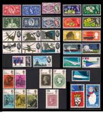GB 1953-1970 Commemorative Stamp Sets Ordinary Phosphor MNH Multiple Set Choice