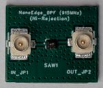 915MHz Bandpass Filter for LoRa/ISM-RF Plug-in Module-Reduces Interference